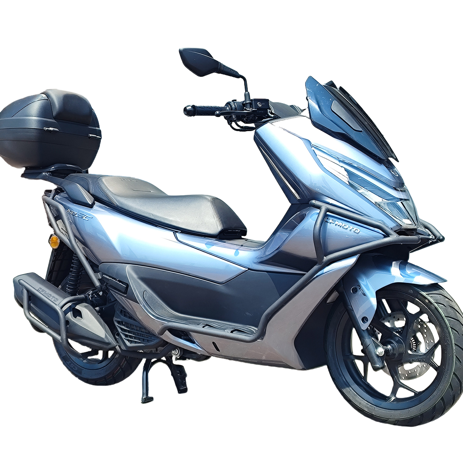 Pare-chocs avant et arrière + barre d'échappement