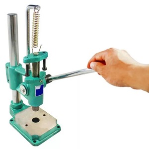 Máquina de prensa manual de cabeza redonda/cabeza cuadrada, prensas manuales profesionales, Mini máquina de punzonado de escritorio Industrial - Product Image 4