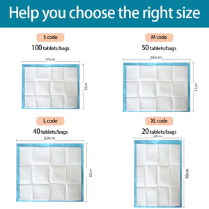 Оптовые водонепроницаемые одноразовые пеленки для щенков OEM, впитывающие мочу и приучение к туалету, для собак, размер XL 60x90 - Product Image 5