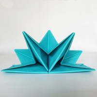 Carta santiana 3D di lusso di nozze tovaglioli Pre-piegati 3 strati di pasta di legno vergine stampata Cocktail Party tovaglioli all'ingrosso Decoupage
