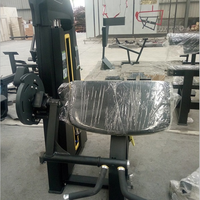 ST-1020 Machine à triceps assise en acier réglable, équipement de fitness commercial, entraîneur de bras pour salle de sport, extension de triceps à 45 degrés