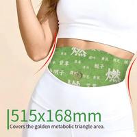Patch Omblical Herbal à l'Armoise Chinoise pour le Bien-être Quotidien, Soin Corporel Confortable, Autocollant Ventral, Marque Privée, Vente en Gros, Usine OEM