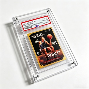 Factory Custom Easy Assembly Acrylic Display <b>Frame</b> Clear TCG Baseball Graded Card Holder for Collectibles - Product Image 2