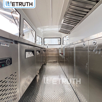 Carrito de Café Wetruth, Remolque de Café Móvil, Carrito Eléctrico para Restaurante, Remolque de Comida para Catering, Camiones de Comida Multifuncionales para Negocios