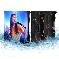 Pantalla LED P2.6 P2.9 P3.91 P4.81 para interiores y exteriores, 500x1000mm, 500x500mm, soporte de armazón, Panel de pared LED resistente al agua, P3 para Dj