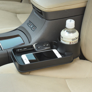 Caja de almacenamiento para coche, portavasos, caja de almacenamiento, caja de almacenamiento para coche Shunwei, bandeja para comer en el coche, caja para artículos diversos, bandeja para aperitivos - Product Image 1