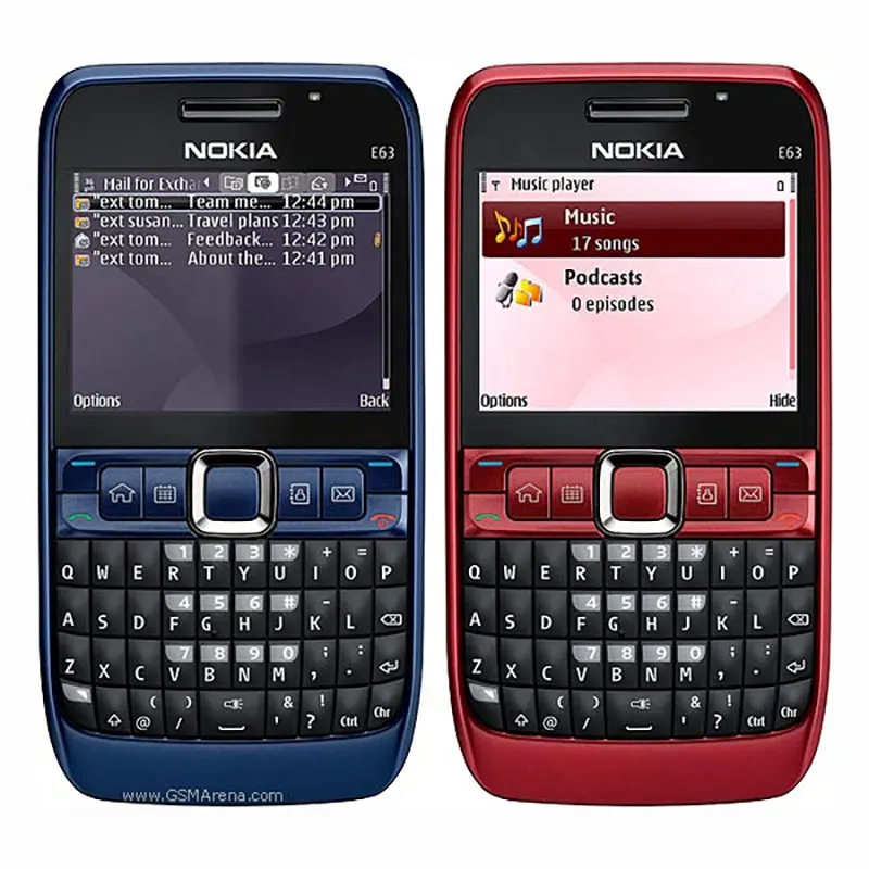 Für Nokia E63 Entsperrtes Handy 3G WIFI FM Radio MP3 2MP QWERTY Keyboard Handys
