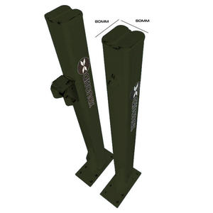 Arronax Verzinktes Rohr <span class=keywords><strong>Pickleball</strong></span>-Netz 22 Fuß Reguläre Größe Hochbelastbare Pfosten Turnier Indoor Outdoor Courts Training Erwachsene - Product Image 5