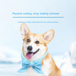 En gros KIT ECO Bavoir rafraîchissant multifonctionnel <span class=keywords><strong>pour</strong></span> <span class=keywords><strong>animaux</strong></span> de compagnie, en coton et polyester, avec impression de dessins animés et motif sergé, <span class=keywords><strong>pour</strong></span> l'été et la décoration - Product Image 1