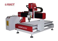 Routeur CNC de bureau Lisbet LBC6090 pour le bois, 2,2 kW, haute vitesse 8000 mm/min, broche à refroidissement par eau, commande DSP, gravure et découpe intégrées