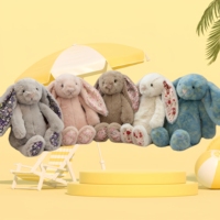 Jouets en peluche lapin à longues oreilles de 30 cm (12 pouces) – Vente en gros, cadeaux décoratifs mignons, animaux en peluche pour enfants