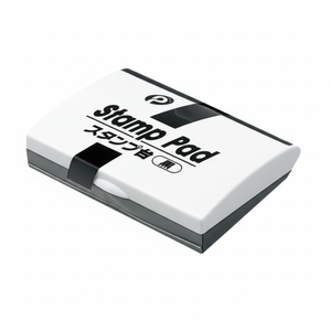 Cuscinetto nero dell'inchiostro della tasca per la stampa & la timbratura - Product Image 1