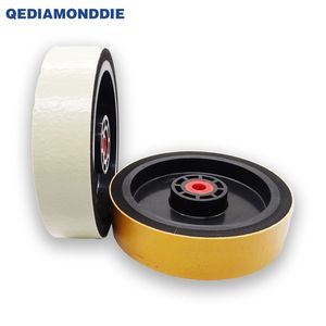 6 pouces/8 pouces Nova Soft Lapidary Diamond Cabbing Wheel Nova Soft Lapidary Wheel For Gemstone Polishing - Product Image 4