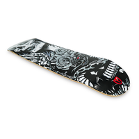 Skateboard complet Tail Devil avec roues de skateboard au design professionnel
