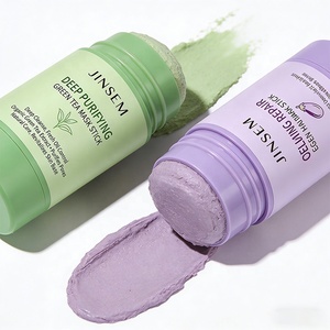 Stick de soin visage à l'acide hyaluronique 40g, nettoyage en profondeur, contrôle du sébum, antioxydant, apaisant, pour peaux normales, sans parfum - Product Image 1