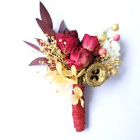 Bouquet de fleurs séchées préservées style bohème, mini décoration éternelle faite à la main pour mariage, fête des Mères, cadeau pour enfant, anniversaire - Vente directe usine
