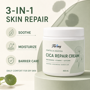Crème réparatrice <span class=keywords><strong>Mixa</strong></span> Cica 400ml, crème ultra-douce à l'urée avec niacinamide, vitamine C, huile de marula, centella asiatica, hydratant pour le visage - Product Image 1