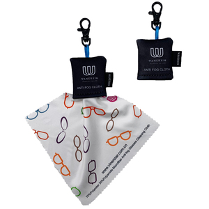 Chiffon de nettoyage <span class=keywords><strong>Anti</strong></span>-buée réutilisable avec porte-clés pour lunettes de soleil - Product Image 5
