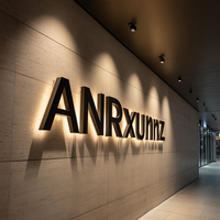 Enseigne LED personnalisée Carrey pour extérieur et intérieur – Conception de panneau publicitaire pour restaurant, café, entreprise