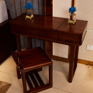 Table de toilette avec miroir et rangement, vente chaude, designs de tables de toilette avec tiroirs - Product Image 1