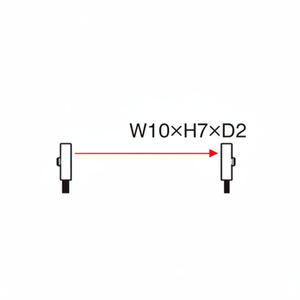 Para equipos de fibra óptica de tipo plano PANASONIC, de tipo plano, de fibra óptica - Product Image 1