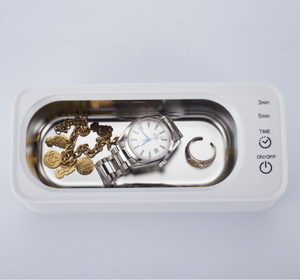 Nettoyeur à ultrasons haute fréquence nettoyage rapide ménage nettoyeur à ultrasons Mini Machine de nettoyage à ultrasons <span class=keywords><strong>bijoux</strong></span> lunettes nettoyant - Product Image 4