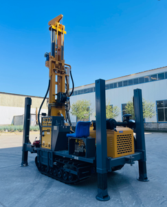 Hydraulische 300 meter rotatieboorinstallatie 220V draagbare rupsbandenmotor waterwinning gegarandeerde kwaliteit Chinese fabriek - Product Image 2