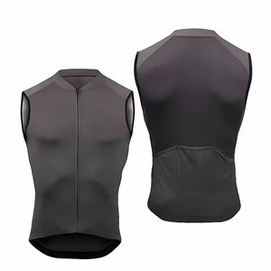 Chaleco Deportivo de Ciclismo Personalizado de Alta Calidad, Resistente al Viento, de Secado Rápido, con Estampado, Cierre Completo, Multicolor, Sin Mangas, para Eventos de Ciclismo - Product Image 2