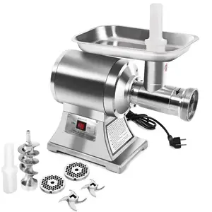Commercial & Home Use Electric Chicken Meat Grinder G12 Stainless Steel Blender Mixer head can removable meat mincer
