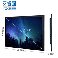 Écran tactile interactif intelligent Android TouchWo de 32, 43 ou 49 pouces, capacitif 10 points, pour l'éducation, les salles de réunion, OEM