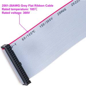 Câble plat Tcenofoxy 10P femelle à femelle, connecteur IDC 50cm FFC FPC pour câblage électronique, 3 pièces - Product Image 5