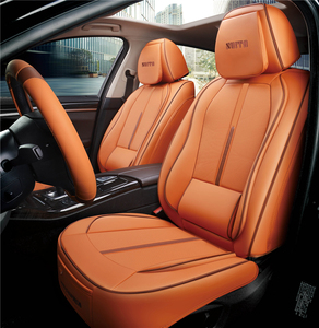 Housses de Siège de Voiture Universelles Toutes Saisons Ensemble Complet en Cuir avec Coussins Lombaires pour Golf Mondeo CC - Compatible Airbags 2 Ans - Product Image 4