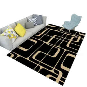 Anpassbare Fabrik liefern billige 3D-gedruckte Teppich benutzer definierte Wohnzimmer Material Boden teppich