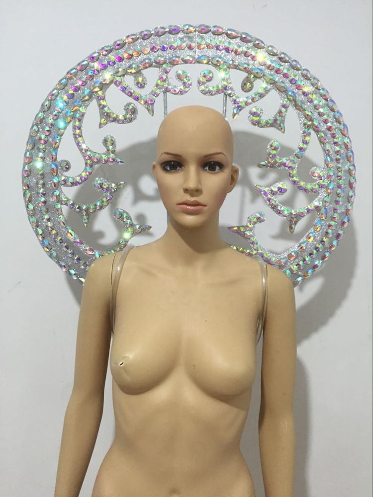 【華やかゴールド】サンバコスチューム一式 　Mサイズ ロングチャイナ 龍凰 / 金 (Mサイズ) /チャイナ服 ロング
