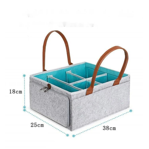 Bé tã Caddy tổ chức tùy chỉnh thiết kế cảm thấy lưu trữ túi tã Caddy bé tã Túi - Product Image 5