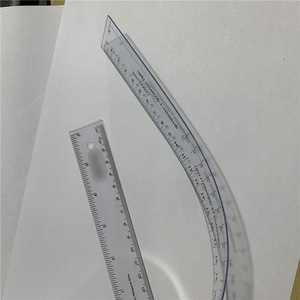 Règle souple transparente <span class=keywords><strong>en</strong></span> plastique PET de 30 cm, fournie par l'usine, pour étudiants, pliable et résistante à la casse, personnalisable avec logo - Product Image 4