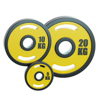 Offre Spéciale : Équipement de Musculation – Disques de Haltères en Fonte de 2,5 lb à 45 lb (2,5 kg à 25 kg) – Ensemble de Plaques de Poids