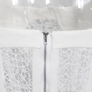 OUDINA Tops de nuevo estilo para damas Sexy cintura de verano Simple pecho envuelto <span class=keywords><strong>tirantes</strong></span> recortada <span class=keywords><strong>Top</strong></span> mujeres - Product Image 6