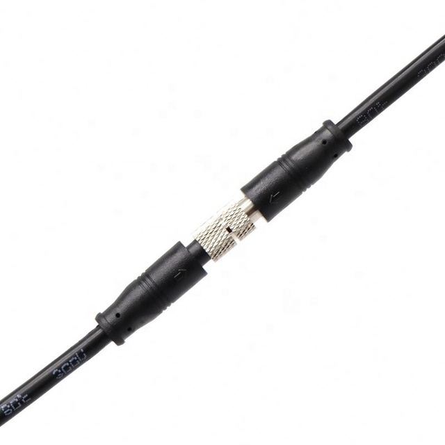 M8 Aviation Plug With Line 2-4 Core Sensor Industrial Automation Equipment Signal Transmission Cable