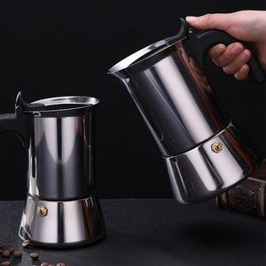 High Quality Stainless Steel Espresso Coffee <b>Maker</b> Moka Pot - Product Image 4