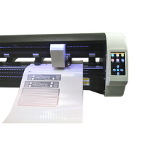 Impresora de Corte de Contorno Automática V60, Máquina de Corte de Vinilo con Posicionamiento de Etiquetas, Plotter