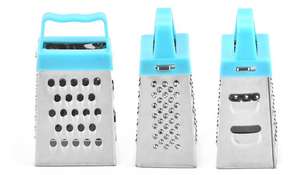 Cortador de Frutas y Verduras Multifuncional, Mini, Ligero y Bonito, de Acero Inoxidable, con Mango de Plástico, Pelador Manual de Patatas - Product Image 2