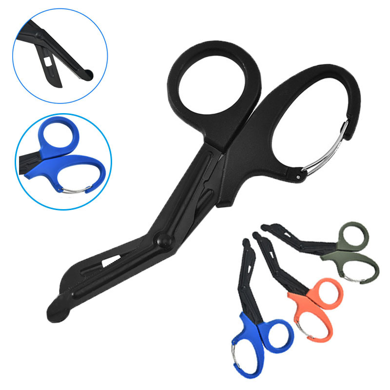 Trauma Gauze Cutter 19cm Survive Rescue Scissor Bandage Shears Medic Nursing Scissor Trauma Shears For Paramedico