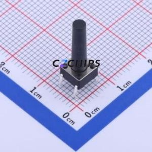K2-1102DP-34SW-01 Tactile Switch Through hole Component (THT)-4P,6x6mm Switch 2.5N Through Hole 6mm 6mm - Product Image 1
