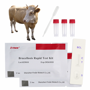 Veterinary Bovine Brucella <strong>Antibody</strong> Rapid <strong>Test</strong> Kit Card <strong>Strip</strong> for Cattle Goat Brucellosis Detection Bovine Brucellosis <strong>Test</strong> Card - Product Image 1