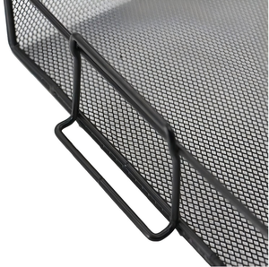 Metal Crafts <strong>Stackable</strong> 5 Tier Desktops Document <strong>Tray</strong> Holder Metal Mesh File <strong>Trays</strong> Iron Wire for <strong>Desk</strong> Organizers and Accessories - Product Image 5