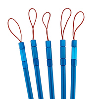 Aiguille de purge sanguine pour poisson en acier inoxydable haute résistance, creuse, double usage pour la purge et la désescompoisement du poisson
