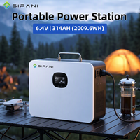 Stasiun Daya Portabel Baterai Lithium Iron Phosphate 6.4V 314AH 1000W Langsung dari Pabrik, Baterai Lifepo4 Stasiun Daya Portabel