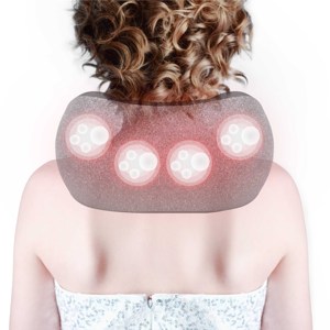 Vibrating Infrared Massager Cordless U Shape Travel Shiatsu <strong>Neck</strong> Electric Massage <strong>Pillow</strong> <strong>Heat</strong> Car and Home Massage <strong>Pillow</strong> - Product Image 5