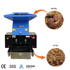 Triturador de resíduos de plástico, máquina pequena de reciclagem, triturador/moedor/triturador de plástico para venda